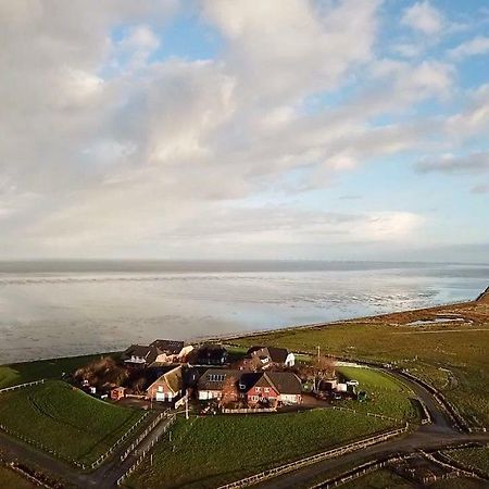 Kapitaenshaus Meerblick Langeneß Buitenkant foto